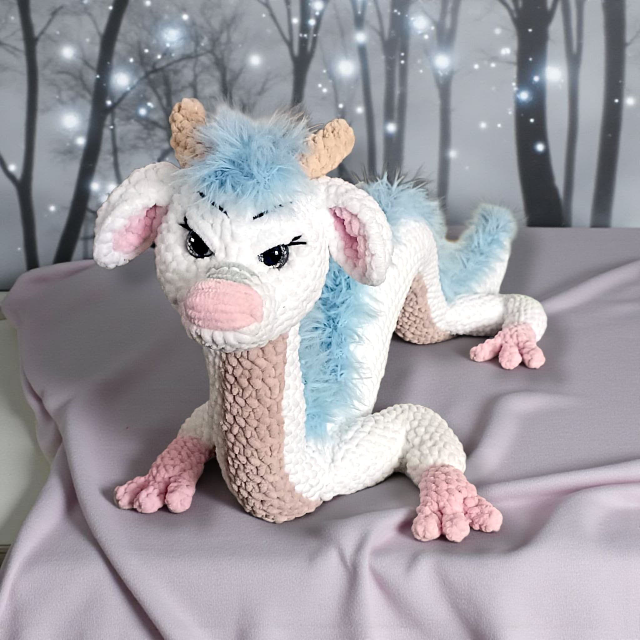 Long Dragon Wzór Szydełkowy